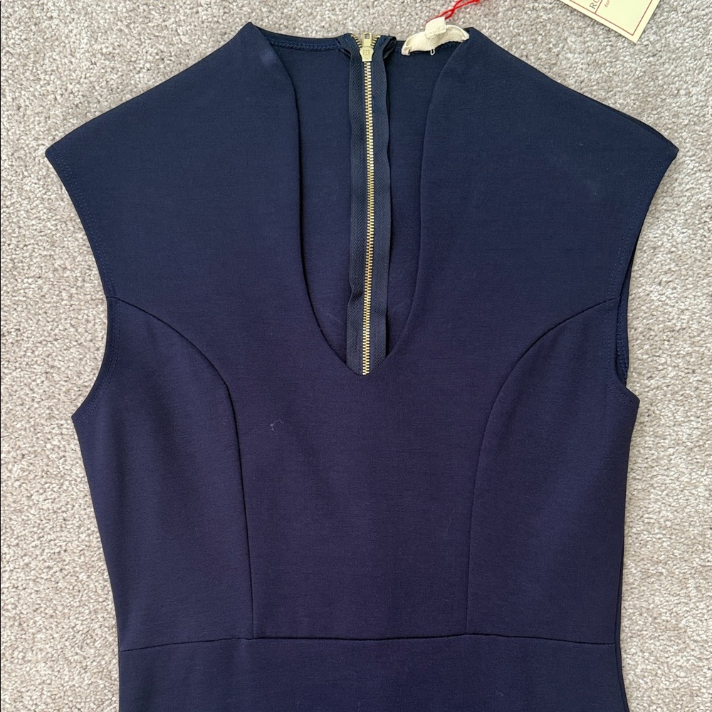 Rolla Coster Navy Midi Dress - Picture 2 of 4